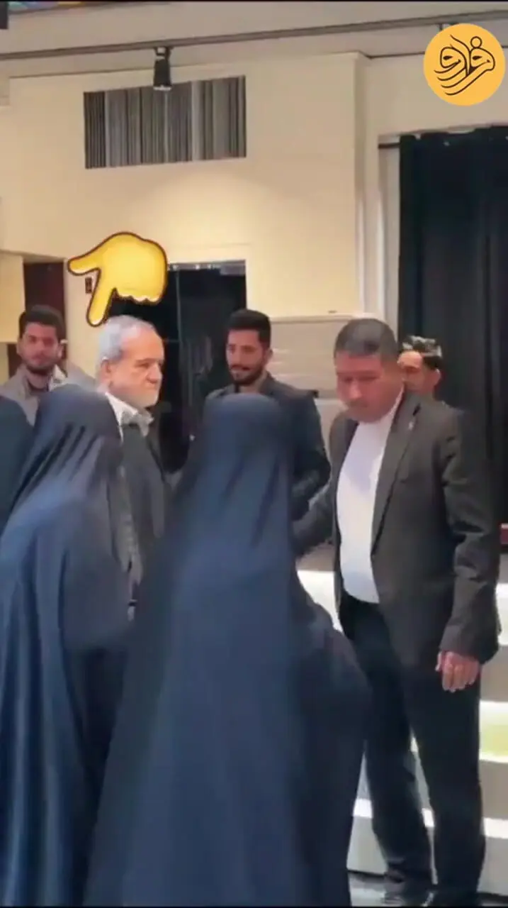 خطای دید در ویدئویی از پزشکیان + ویدئو