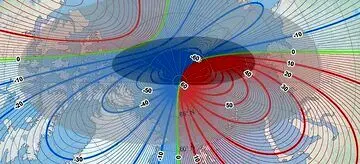 موقعیت قطب مغناطیسی شمال به‌طور رسمی تغییر پیدا کرده است