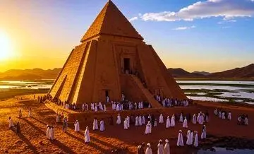بزرگترین مجموعه اهرام جهان کجاست؟ + عکس