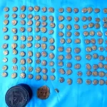 کشف ۳۸۴ سکه تقلبی و تاریخی در سوادکوه