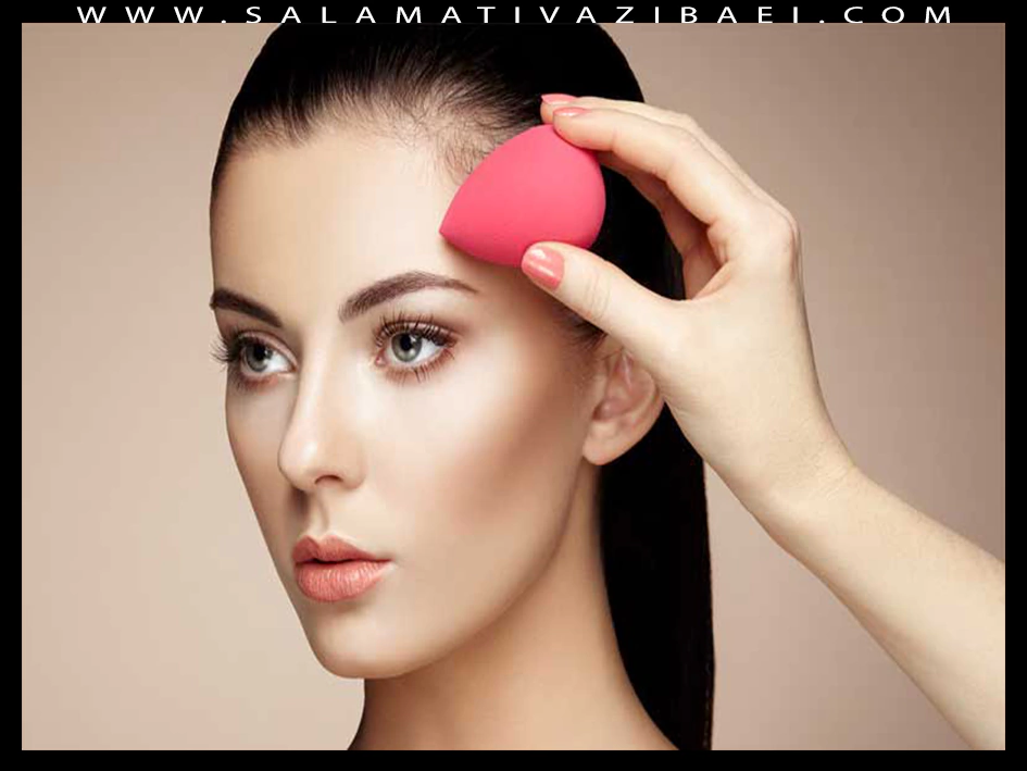 نحوه کوچک کردن پیشانی با آرایش