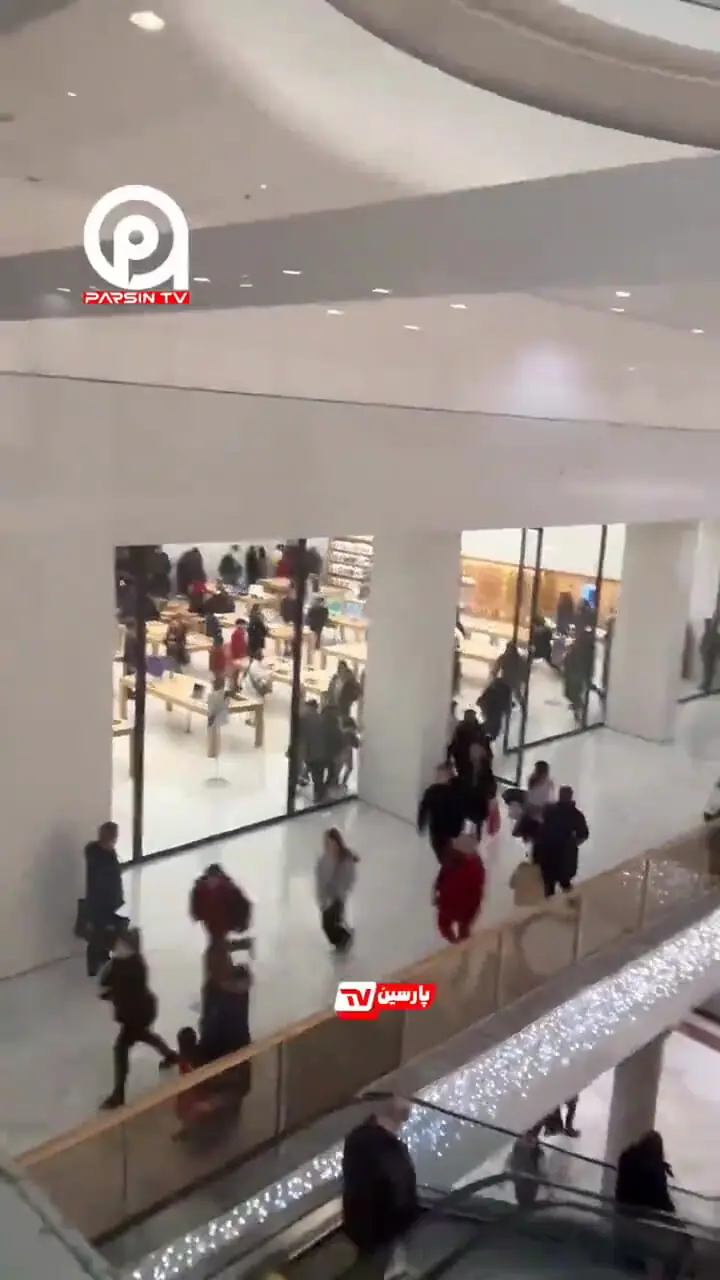 غارت فروشگاه اپل لندن در روز روشن! + ویدئو