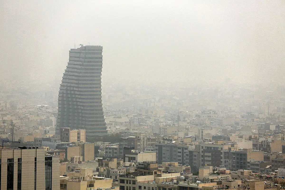 شاخص آلودگی هوای تهران؛ ۱۷ دی