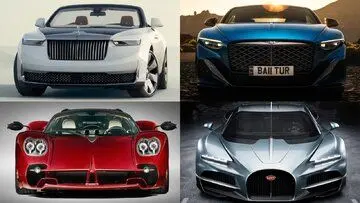 با گرانترین خودروهای سال آشنا شوید + عکس
