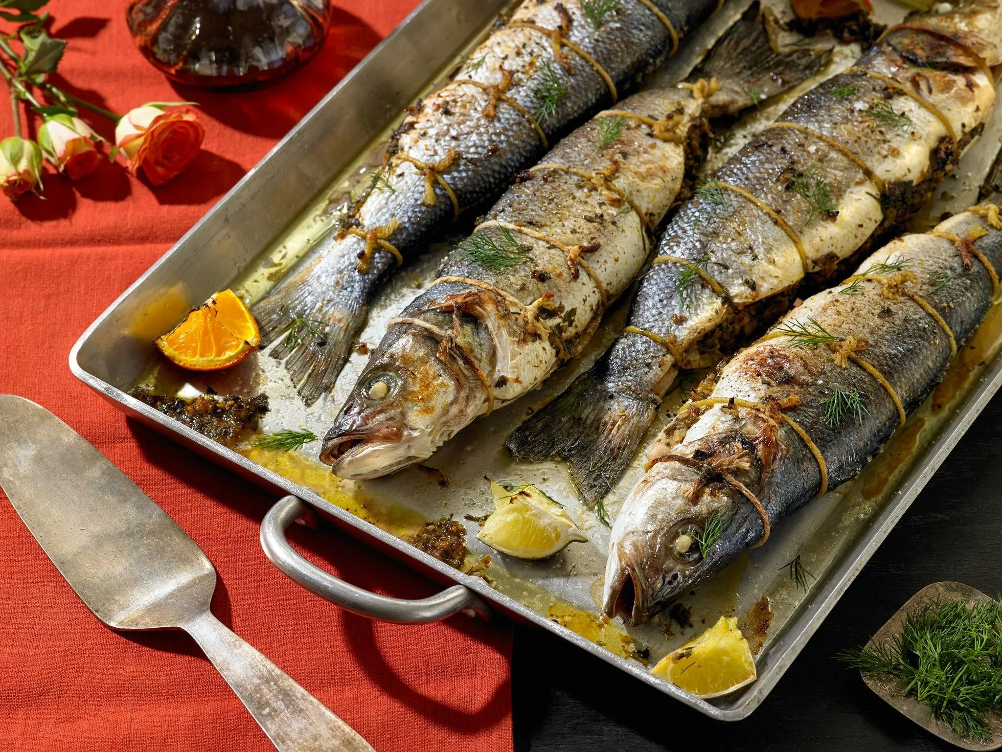 چطوری یه ماهی شکم پر خوشمزه درست کنم؟
