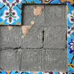 فروپاشی کاشی کاری مسجد سید در اصفهان