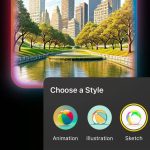 سبک اسکچ در iOS 18.4 به Image Playground اضافه شد