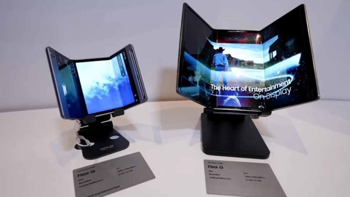 اولین گوشی سه تاشو سامسونگ ، احتمالا گلکسی G فولد (Galaxy G Fold) نام دارد