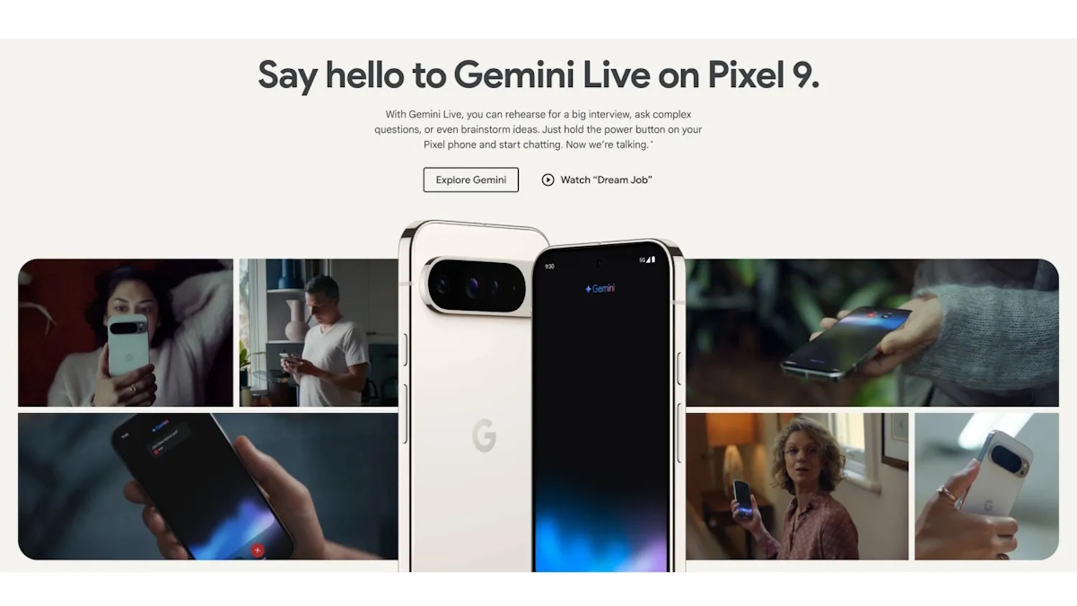 گوگل برای تبلیغ پیکسل 9 در سوپربول 2025 بیشتر بر قابلیت Gemini Live تمرکز کرده است + ویدیو