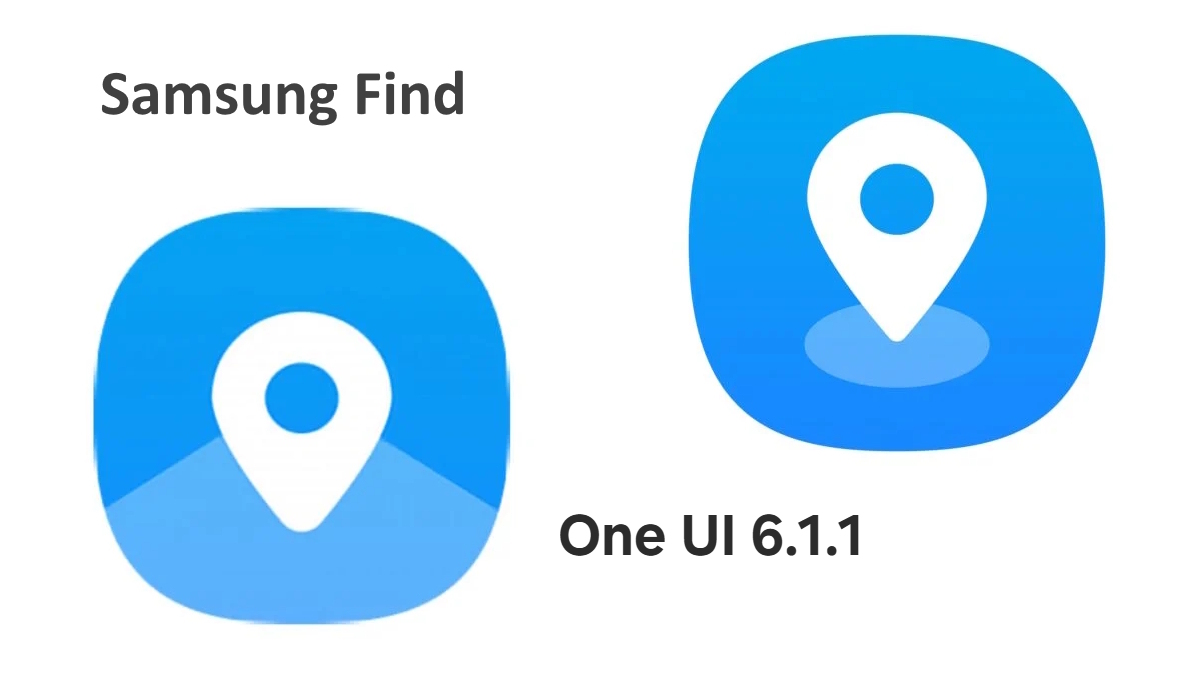 سامسونگ آیکون جدید اپلیکیشن Find را به نسخه One UI 6.1.1 اضافه کرد