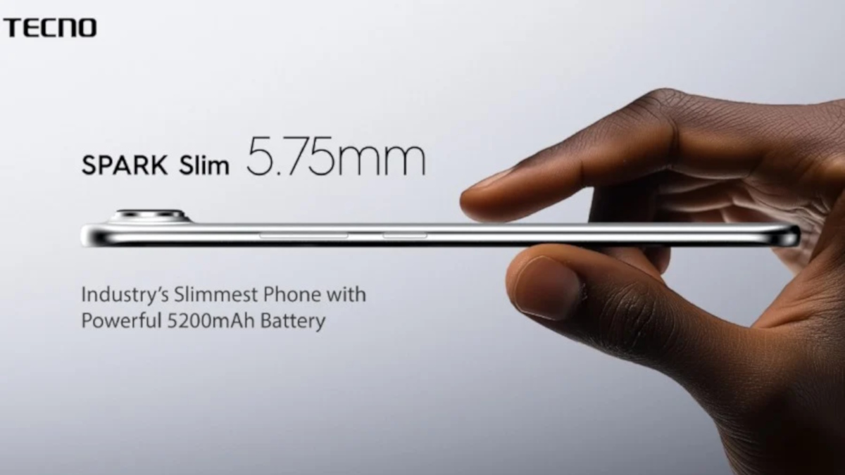 گوشی Spark Slim تکنو، باریکترین موبایل غیر تاشو دنیاست!