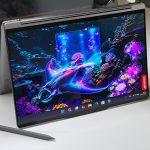 لپ تاپ قابل‌تبدیل لنوو Yoga 9 دارای پنل 4K OLED با دقت رنگ پایین است