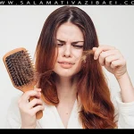 میزان ریزش مو طبیعی