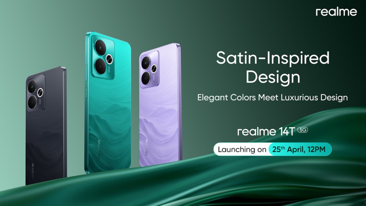 گوشی Realme 14T 5G با روشنترین نمایشگر و باتری 6000 میلیآمپری معرفی خواهد شد