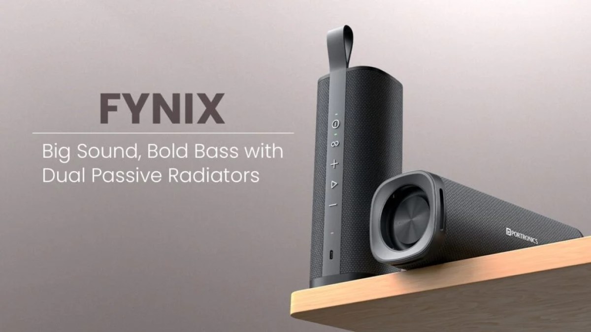 اسپیکر قابل حمل Fynix با صدای قدرتمند و بلوتوث 5.3 معرفی شد