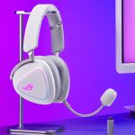 هدفون گیمینگ ROG Delta 2 در رنگ Moonlight White معرفی شد