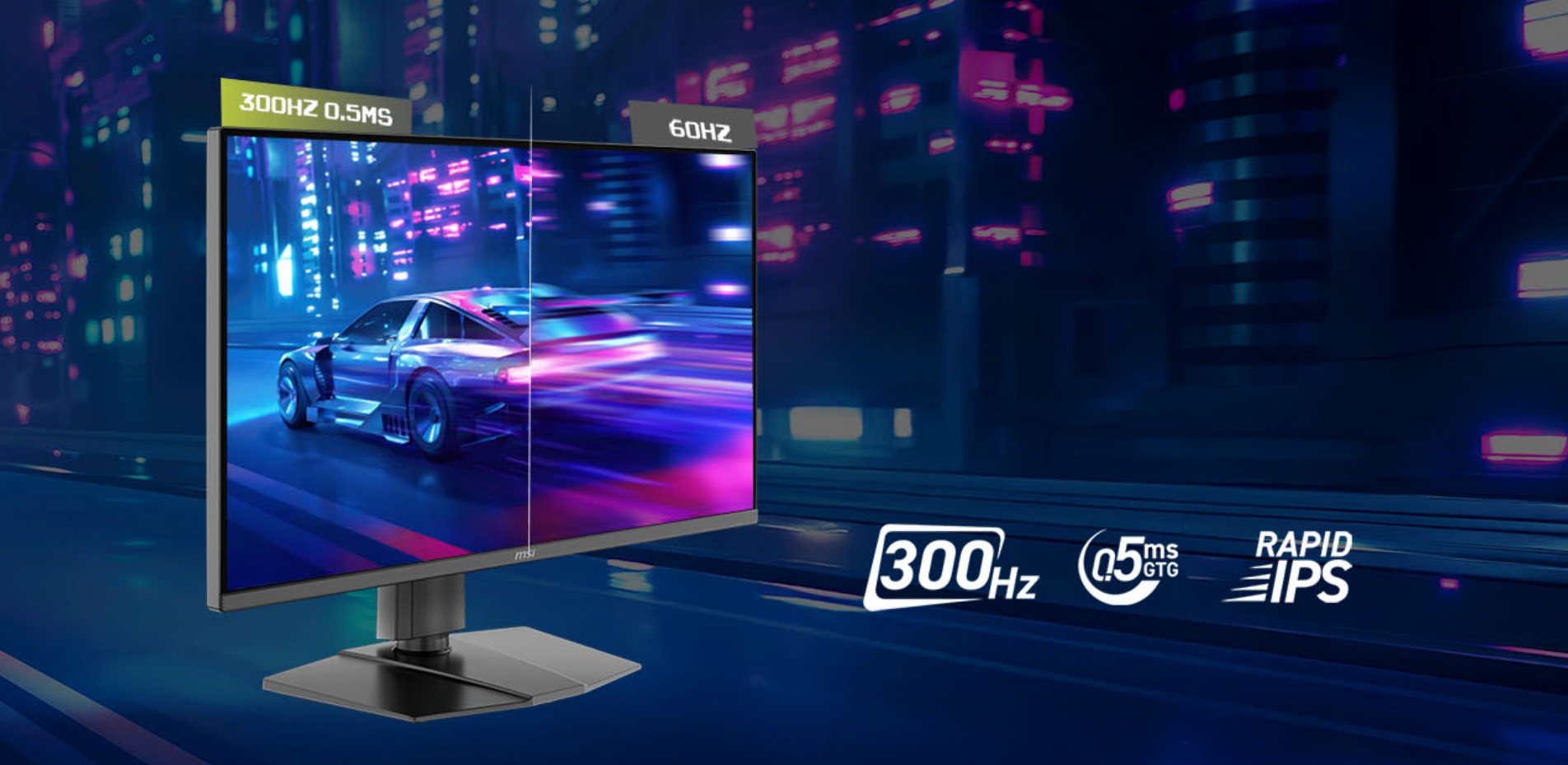 MSI از مانیتور گیمینگ جدیدی با نرخ نوسازی حیرتانگیز رونمایی کرد