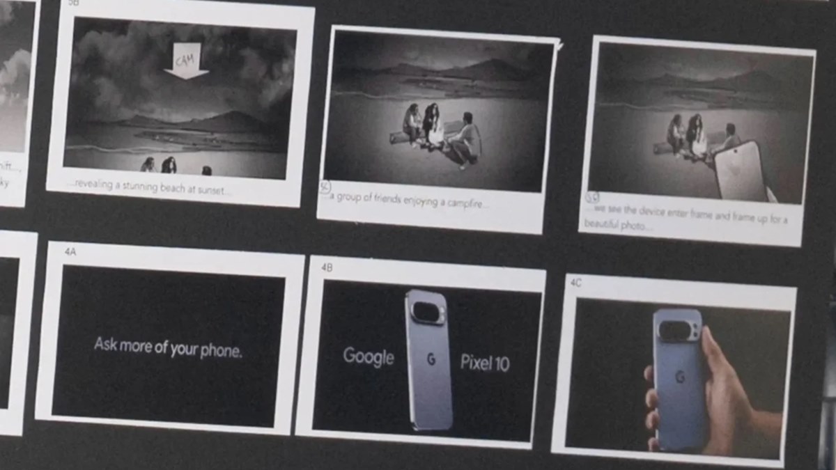 افشای زودهنگام گوشی Pixel 10 از دلِ پشتصحنه تبلیغاتی خودش
