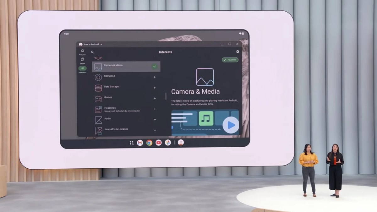 حالت دسکتاپ اندروید 16 با الهام از Samsung DeX ساخته شده است