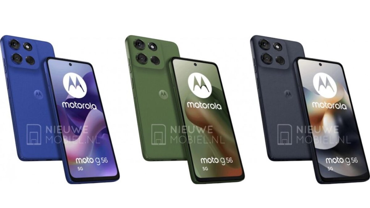 ظاهر و رنگهای جذاب گوشی Moto G56 فاش شد