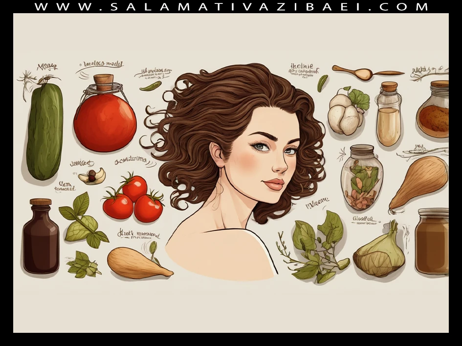 روش‌های حالت‌دهی و براق‌کردن موها با مواد ارگانیک و کاملاً خانگی