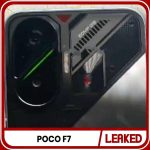 تصویر زنده گوشی POCO F7 لو رفت ؛ طراحی جذاب مخصوص گیمرها