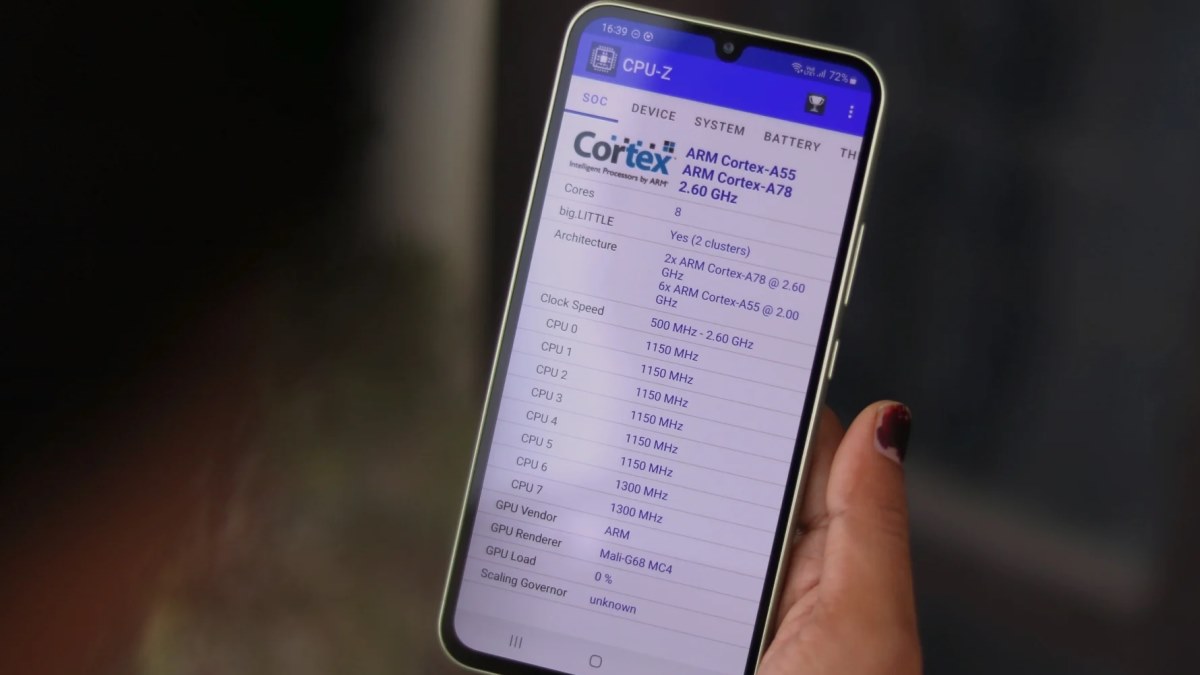 گرافیک گوشی Galaxy A34 با One UI 7 و پشتیبانی از Vulkan بهبود پیدا می‌کند