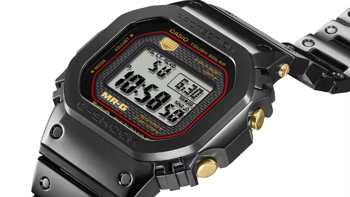 ساعت لوکس G-Shock از کاسیو با بدنه تیتانیوم و قیمت ۶۰۰۰ دلاری به صورت محدود عرضه خواهد شد