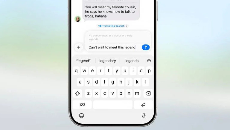 اپل قابلیت ترجمه زنده را برای اپلیکیشنهای Messages، FaceTime و Phone معرفی کرد