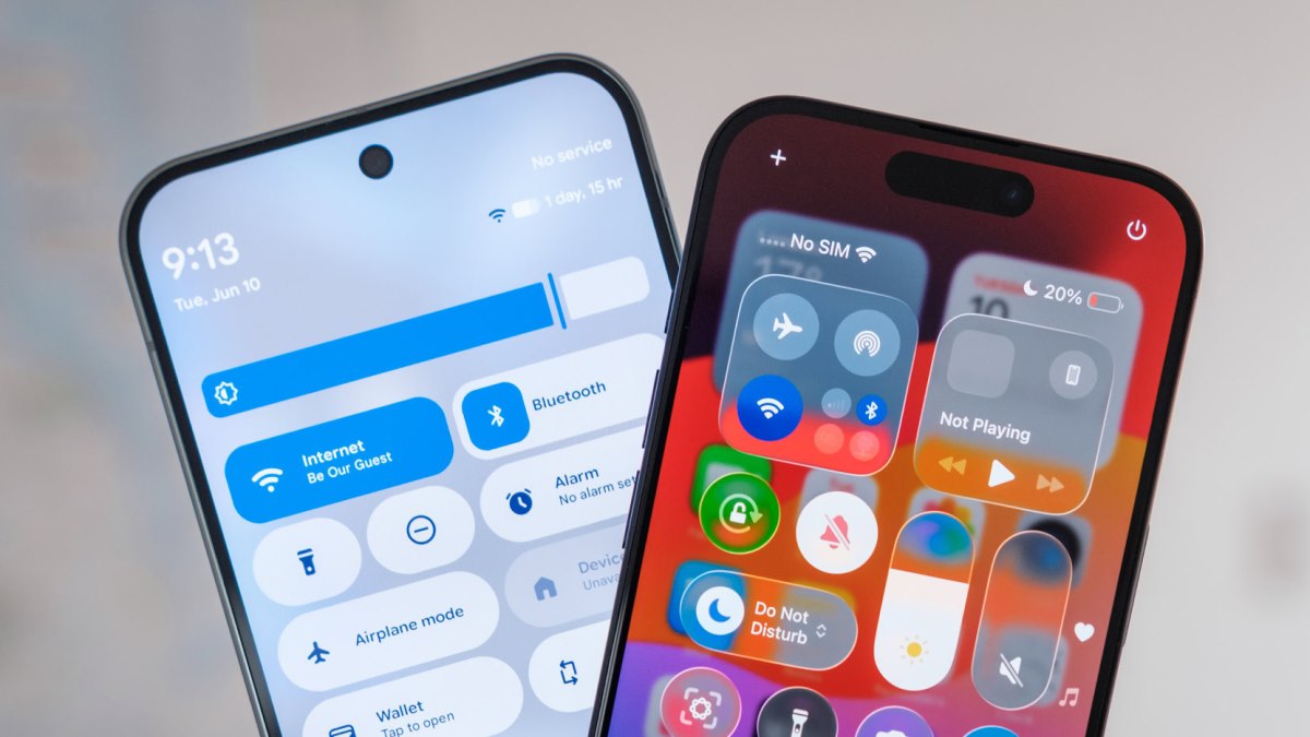 نبرد نرم‌افزاری: مقایسه iOS 26 با اندروید 16