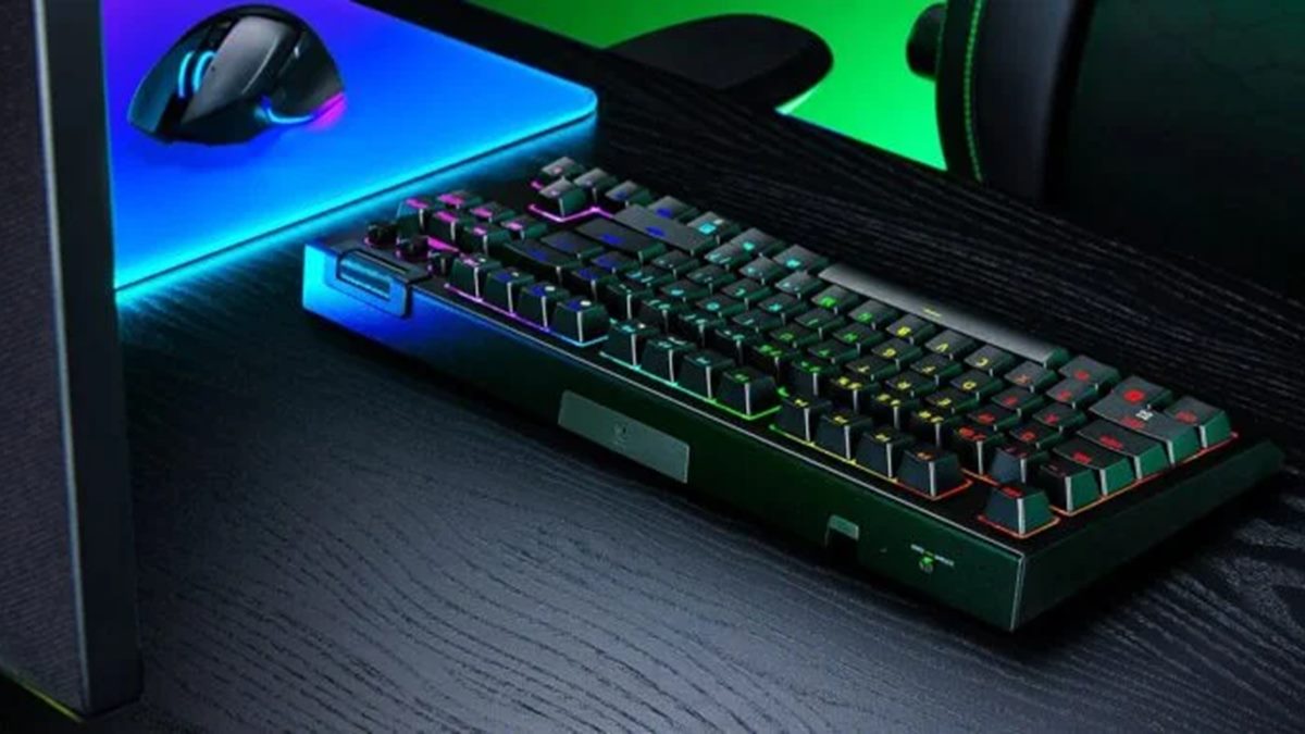 کیبورد گیمینگ Razer BlackWidow V4 Tenkeyless HyperSpeed معرفی شد