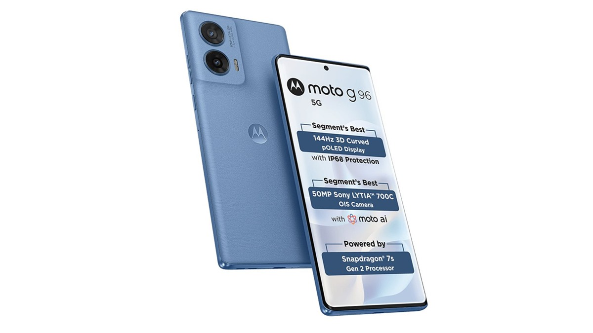 گوشی Moto G96 در هند با نمایشگر خمیده 144 هرتز و دوربین 50 مگاپیکسلی معرفی شد