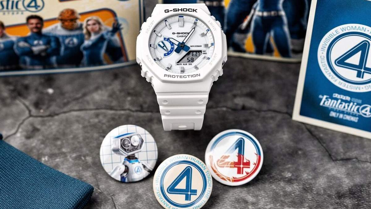 ساعتهای خاص G-Shock با طراحی الهامگرفته از چهار شگفت انگیز معرفی شدند