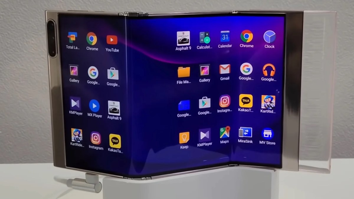 نام احتمالی گوشی تاشوی سه‌گانه سامسونگ فاش شد