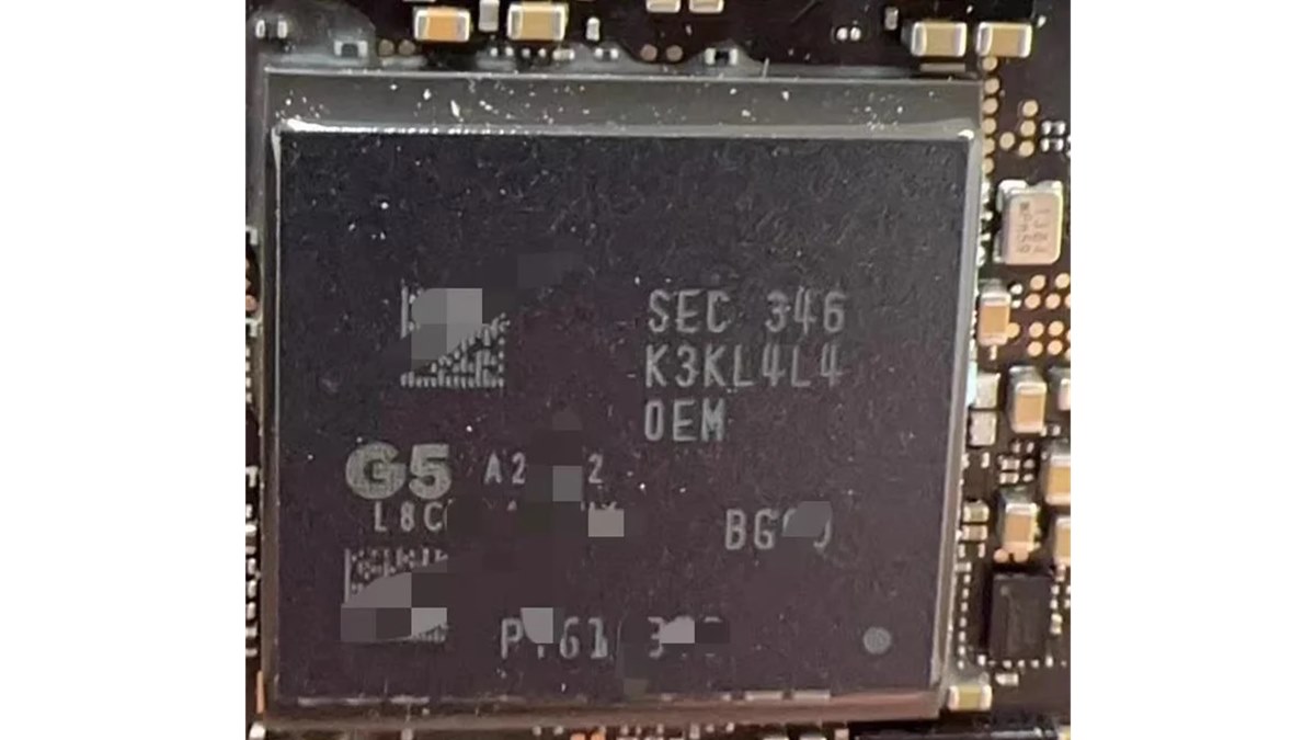 تصویری مشکوک از نمونه اولیه تراشه تنسور جی 5 منتشر شد