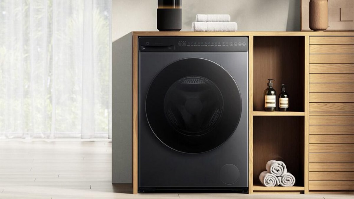 ماشین لباسشویی شیائومی با دستیار هوش مصنوعی و خشک‌کن داخلی رونمایی شد