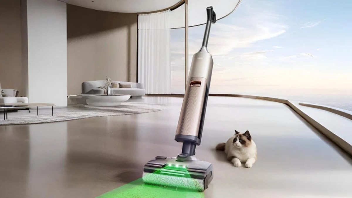 جاروی برقی هوشمند هایر با قدرت مکش 20000 پاسکال و قابلیت تشخیص گرد و غبار پنهان رونمایی شد