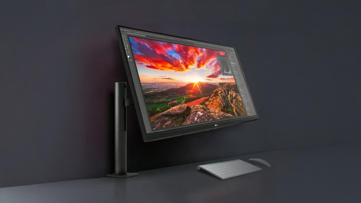 مانیتور 4K جدید ال جی با پایه ارگونومیک و درگاه USB-C معرفی شد
