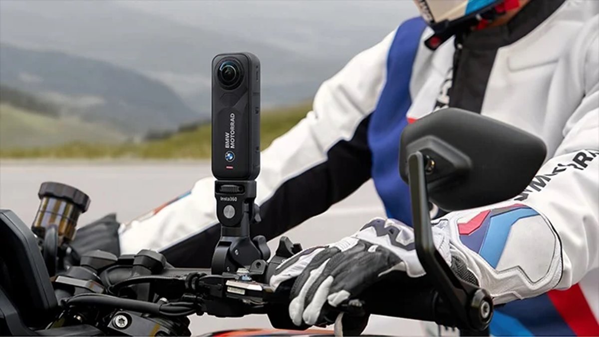 دوربین ورزشی Insta360 X5 نسخه BMW برای موتورسواران معرفی شد