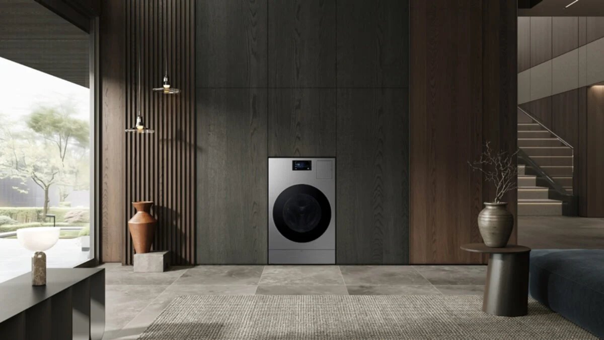 ماشین لباسشویی هوشمند جدید سامسونگ با طراحی لوکس‌تری معرفی شد
