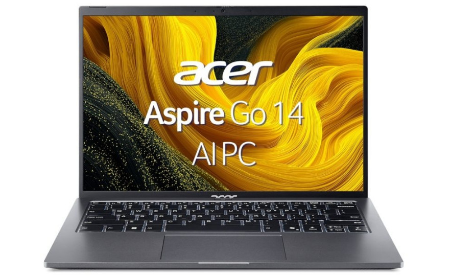 ایسر Aspire Go 14 مدل ۲۰۲۵ با پردازنده Intel Core Ultra، گرافیک Intel Arc و ۳۲ گیگابایت رم معرفی شد