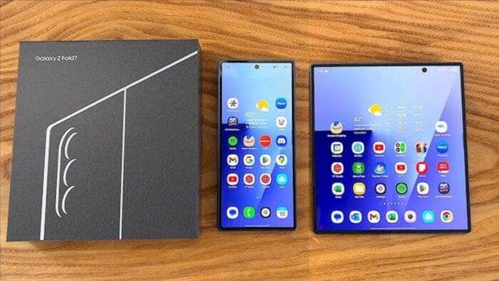 چرا ظرفیت باتری گوشی Galaxy Z Fold 7 بدون تغییر باقی مانده است؟