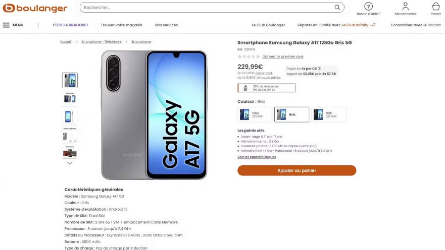 دو افشای معتبر از مشخصات Galaxy A17 به یک ناامیدی بزرگ اشاره دارند!