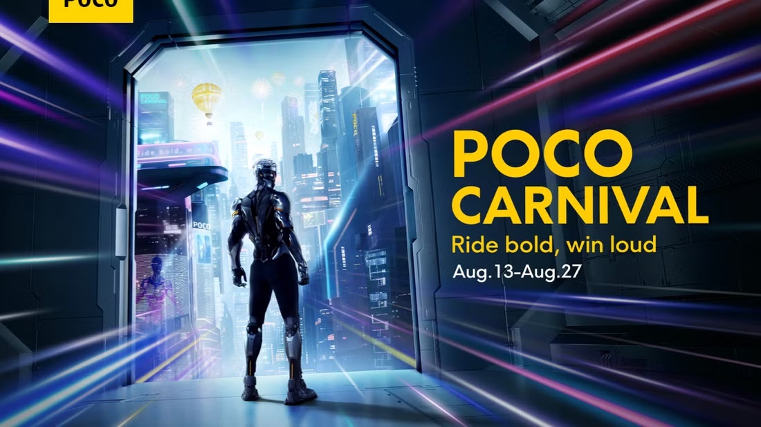 رویداد POCO Carnival 2025 با فناوریهای جسورانه و تخفیفهای ویژه آغاز شد