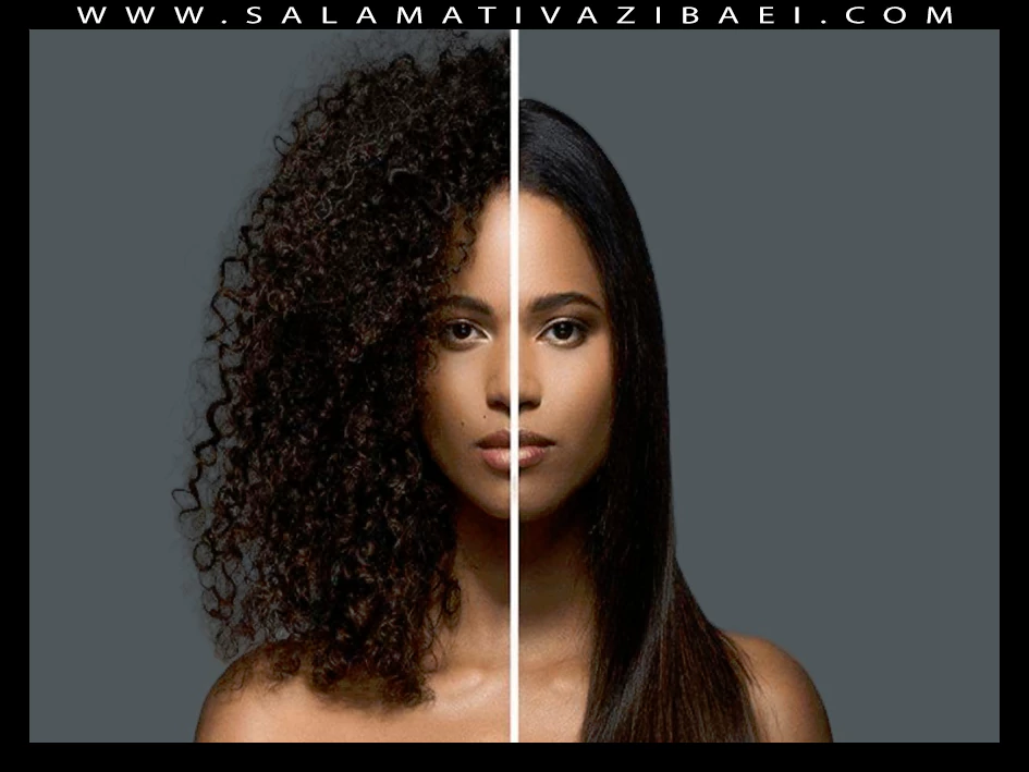 نحوه مراقبت از موی فر صاف شده