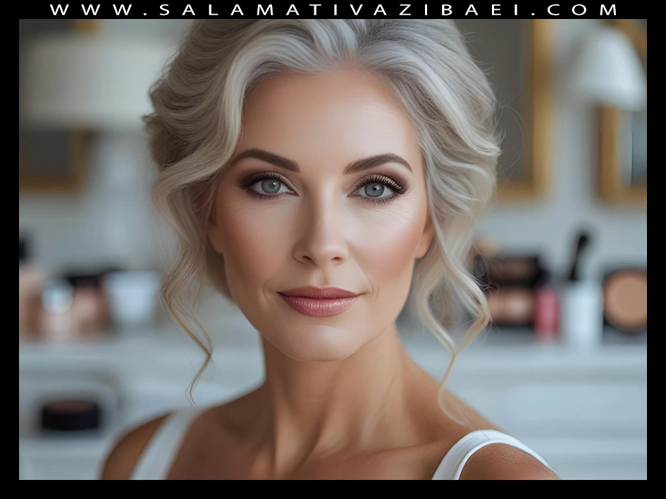 آرایش زنان بالای ۵۰ سال- آرایش بعد از ۵۰ سالگی باید چگونه باشد؟