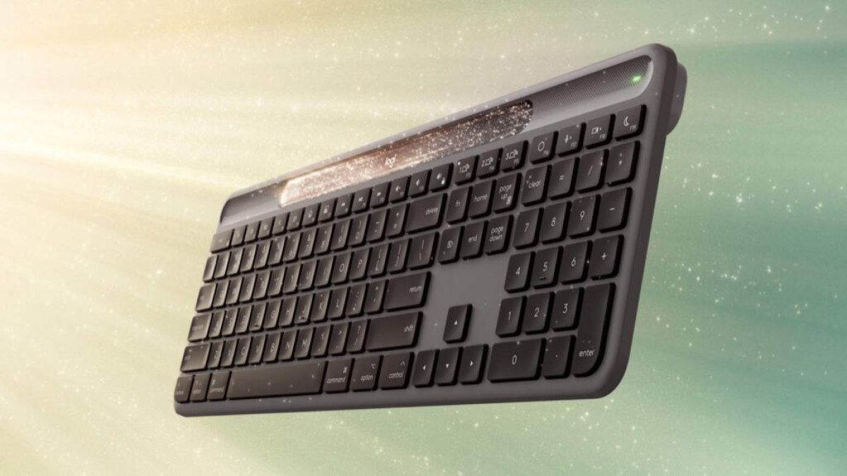 لاجیتک کیبورد خورشیدی معرفی کرد ؛ کارکرد 10 ساله بدون نیاز به شارژ