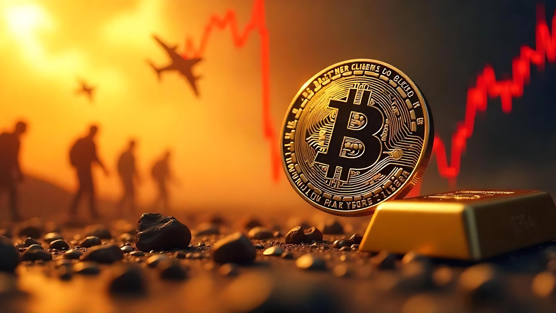 جنگ در جهان چگونه بر قیمت بیتکوین تاثیر میگذارد؟