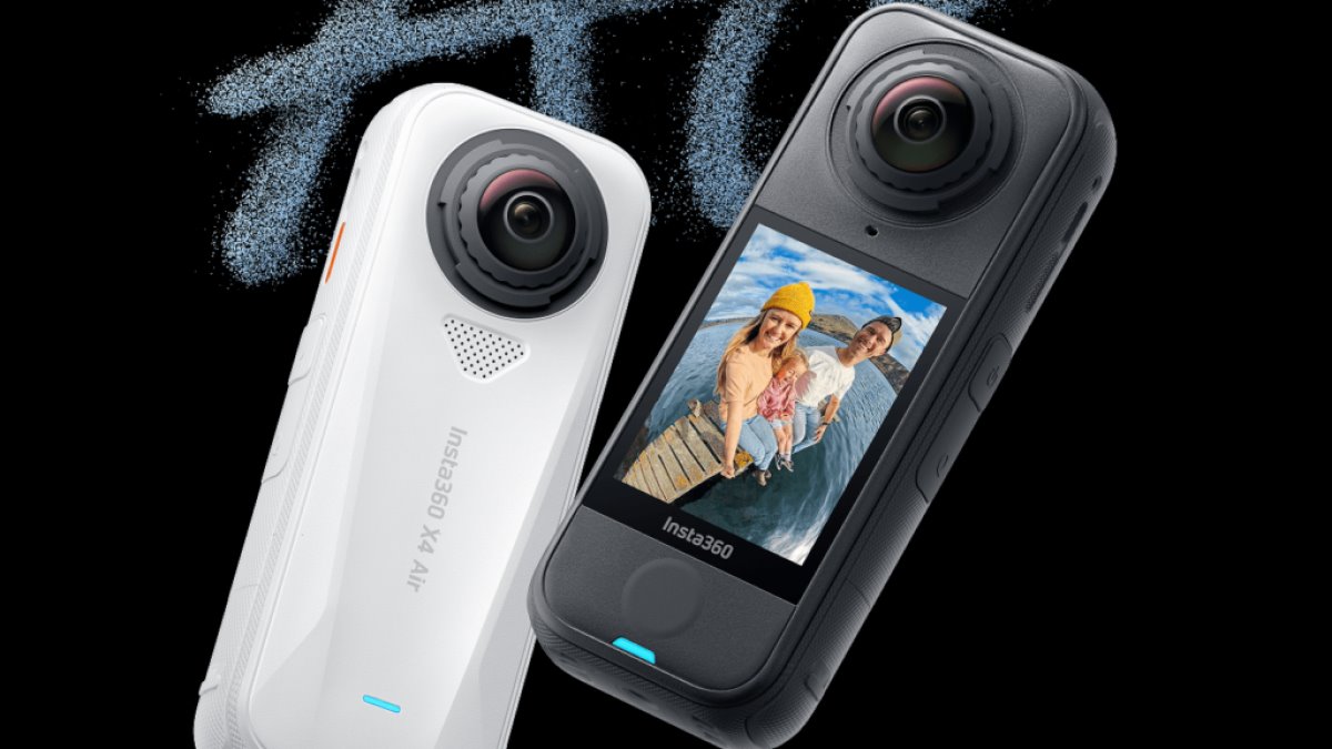 اینستا360 ایکس 4 ایر سبک‌ترین دوربین اکشن 8K با قابلیت 360 درجه معرفی شد