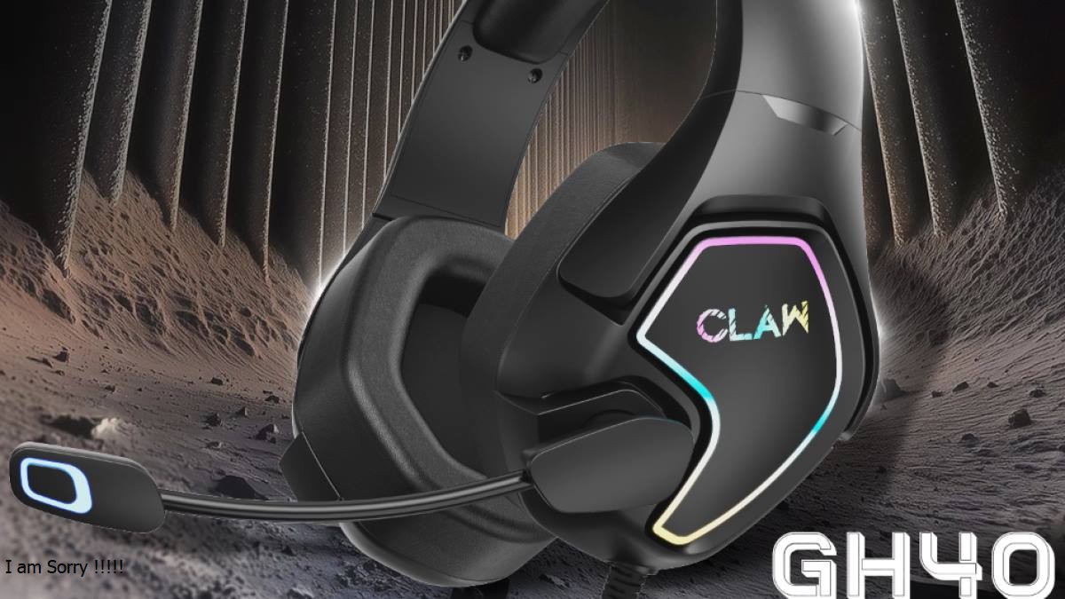 هدست گیمینگ CLAW GH40 با صدای قدرتمند و نورپردازی RGB وارد هند شد
